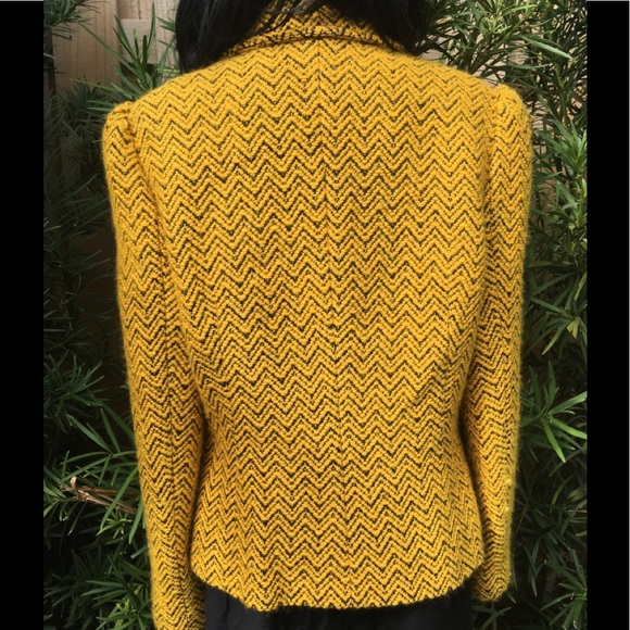 CARLISLE BLACK/YELLOW WOVEN JACKET 14 - Picture 6 of 11